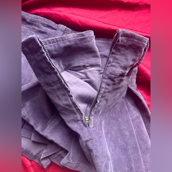 Free People Micro Mini Corduroy Skort Sz.4 - Picture 4 of 6